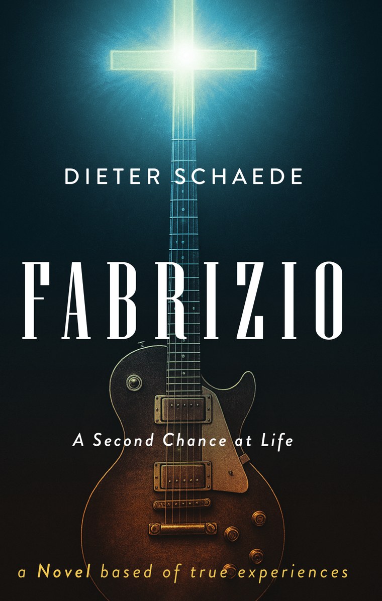 The Fabrizio book cover, showing the title, tagline and author name.